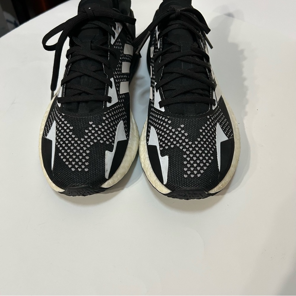 Adidas X9000L3 Black White Running Shoes - 9 - Picture 3 of 13